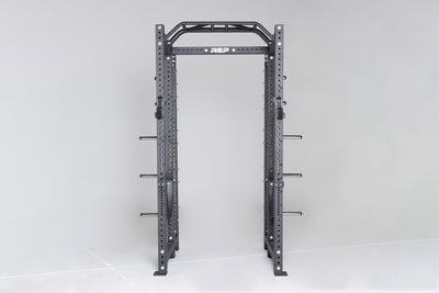 Logo Plate Crossmember on PR-4000 Power Rack
